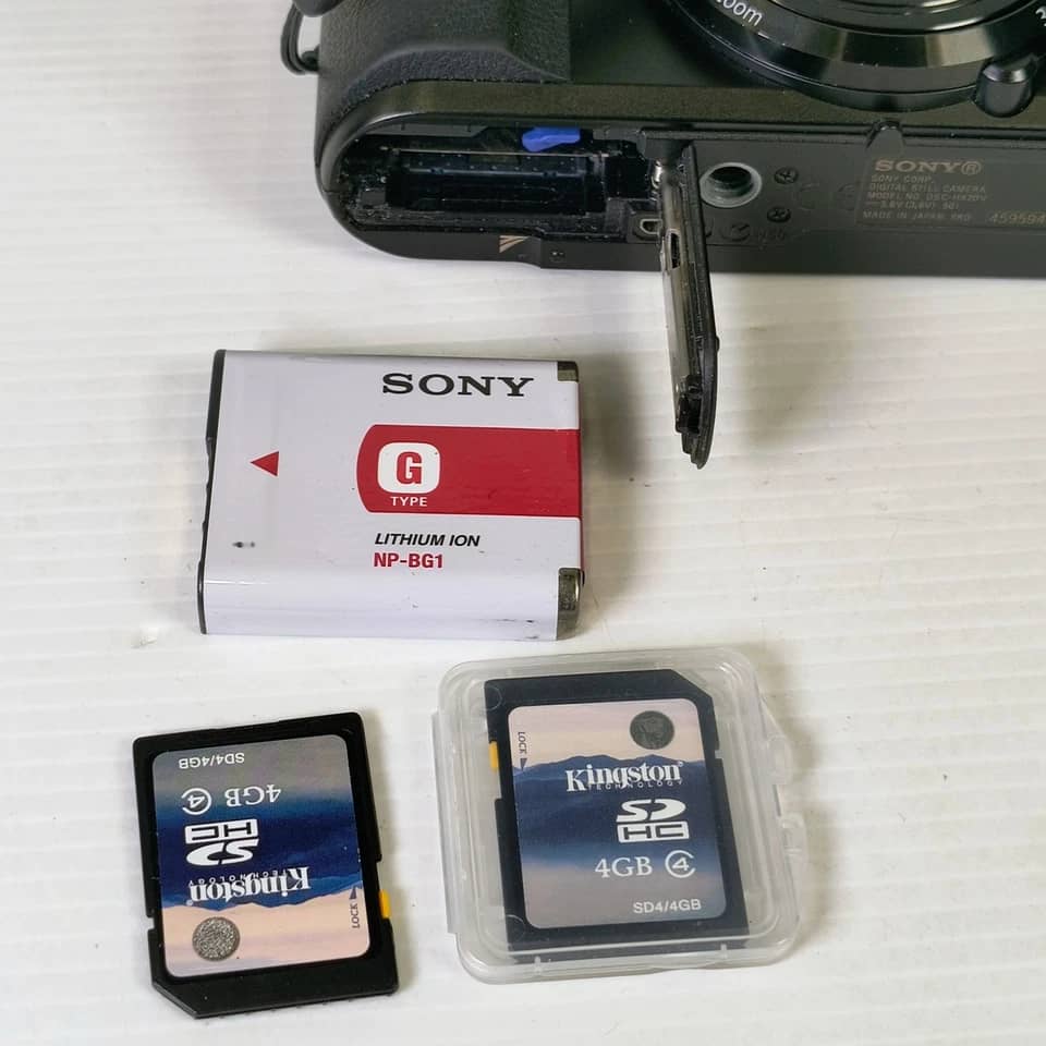 Sony Cyber-shot DSC-HX20V Digital Cameras Black Used - Good Body Only
