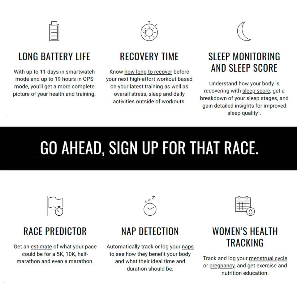Garmin Garmin Forerunner 165 Smartwatches