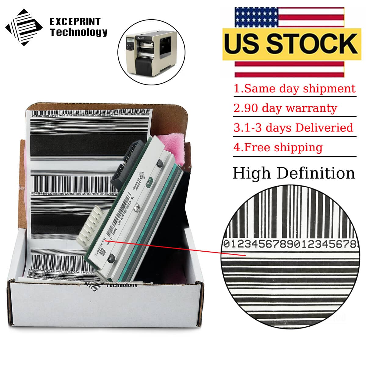 Zebra 140Xi4 Printers Open-Box Excellent