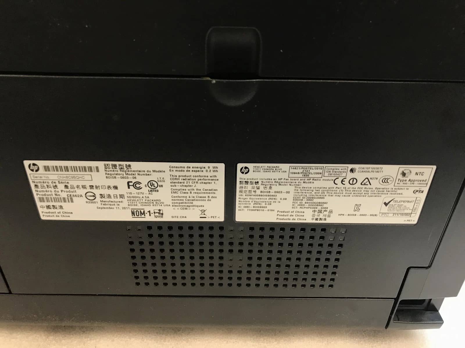 HP Cm1415Fnw Printers Used - Good