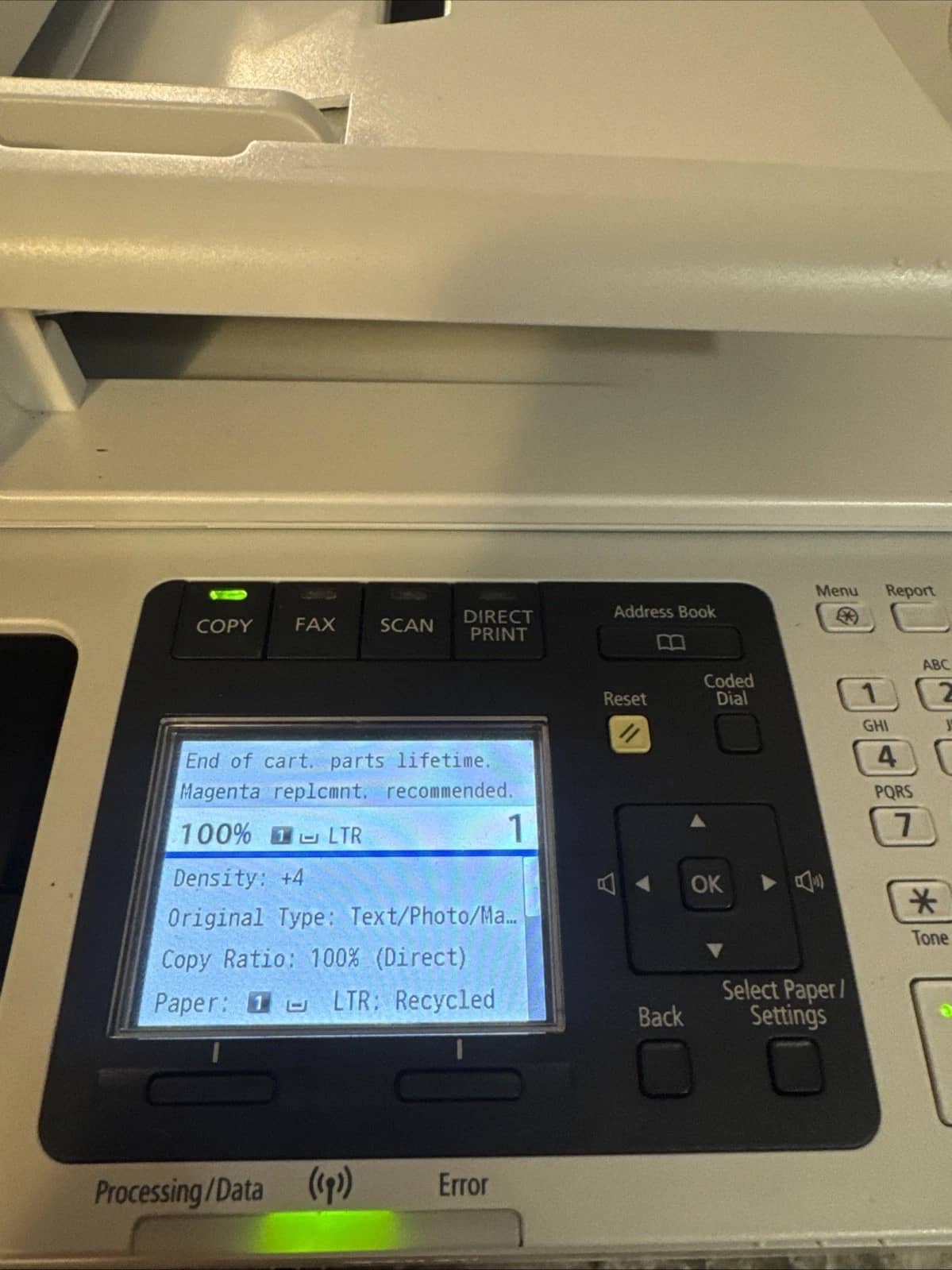 Canon Imageclass Mf8280Cw Printers Used - Good