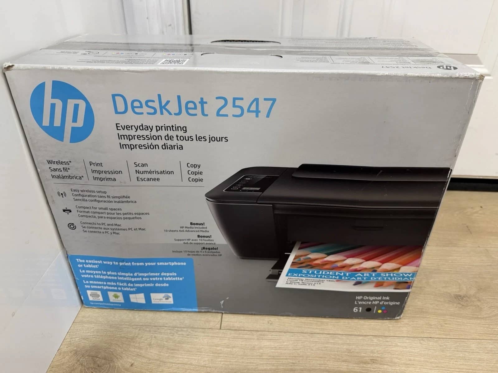 HP Deskjet 2547 Printers Used - Good