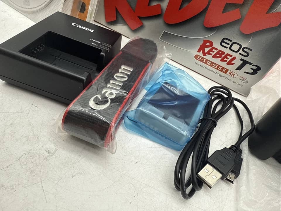 Canon EOS Rebel T3 Digital Cameras Black New Body Only