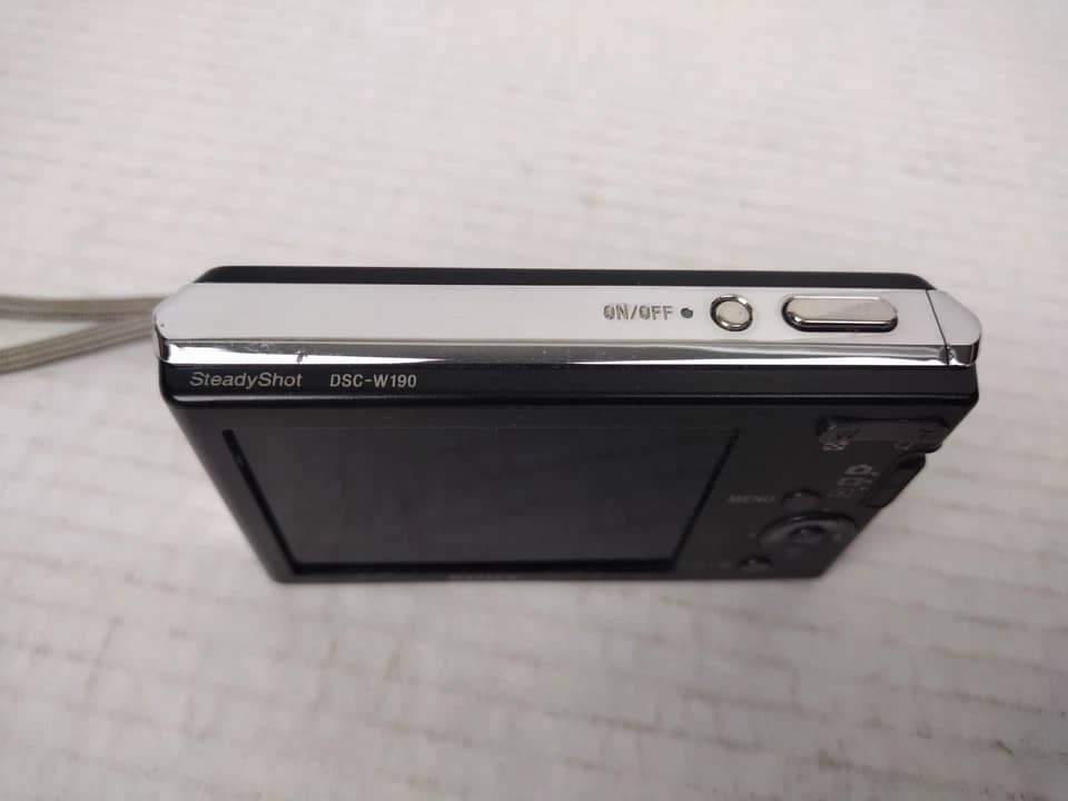 Sony Cyber-shot DSC-W190 Digital Cameras Black New Body Only