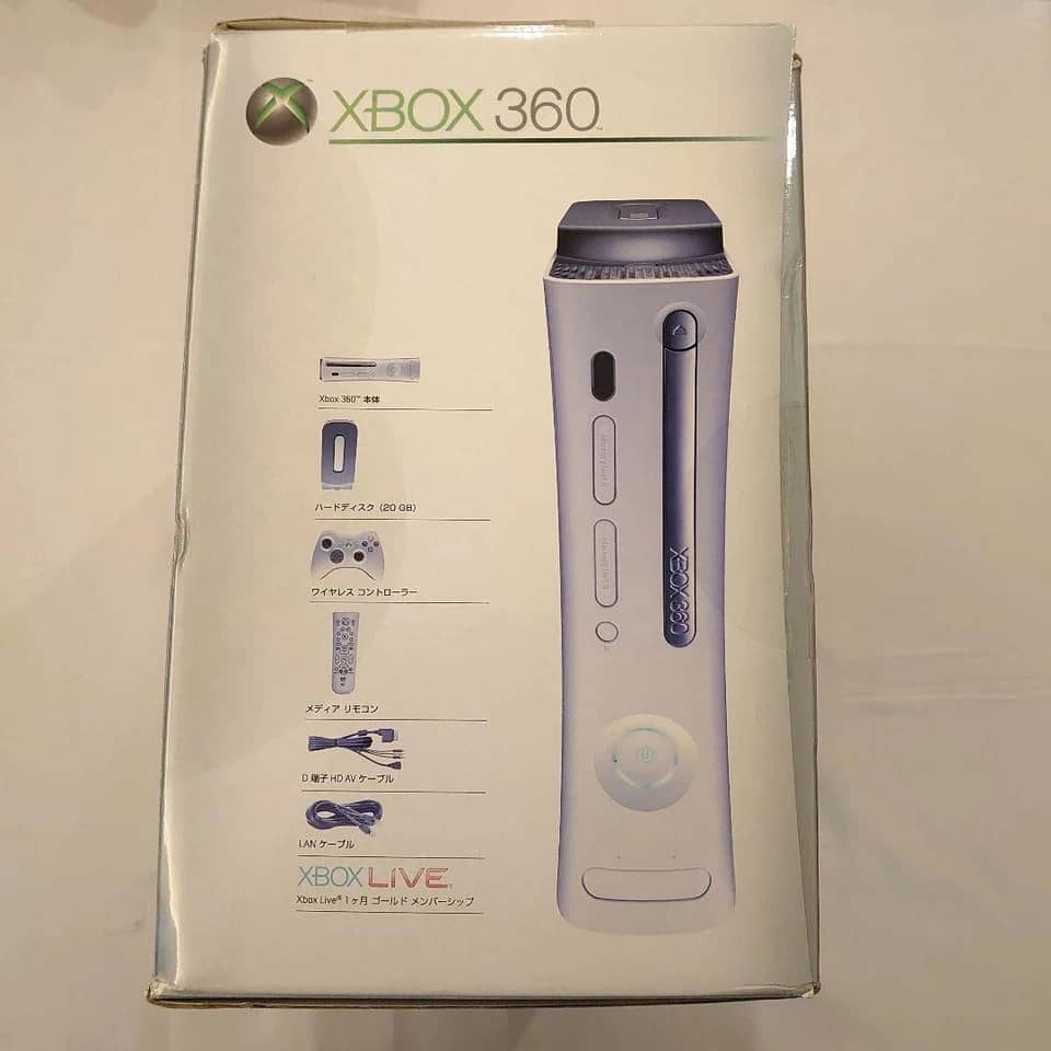 Microsoft Xbox 360 Video Game Consoles White 60GB Console Only Used - Good
