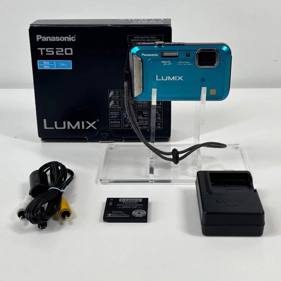Panasonic LUMIX TS20 Digital Cameras Black New Body Only