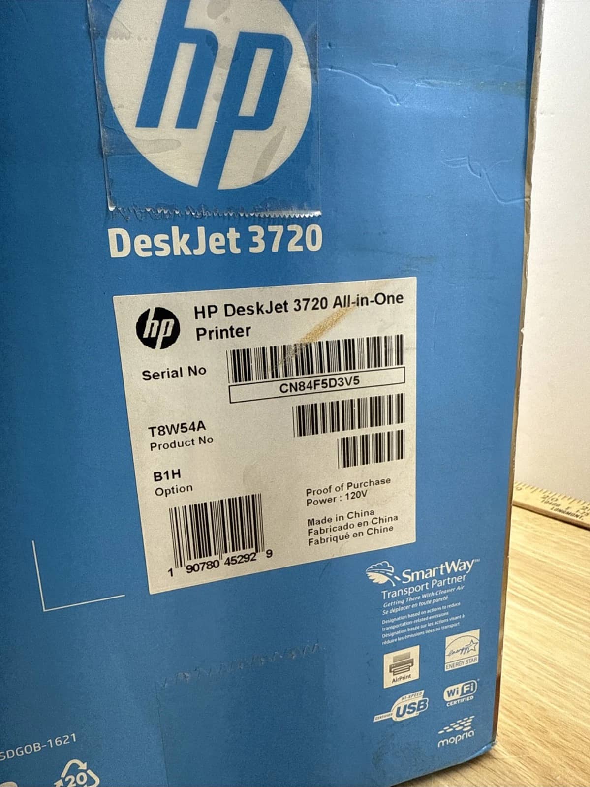 HP Deskjet 3720 Printers Open-Box Excellent