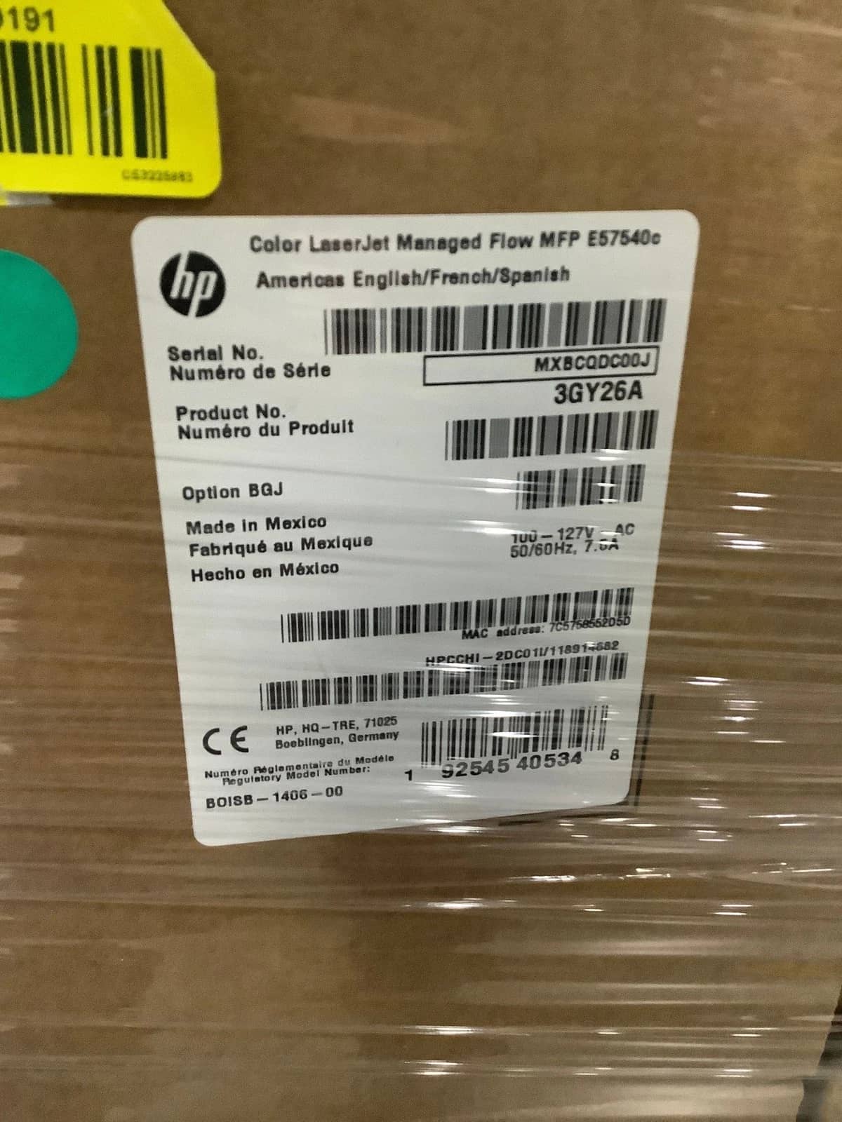 HP 3GY26A Printers Used - Good