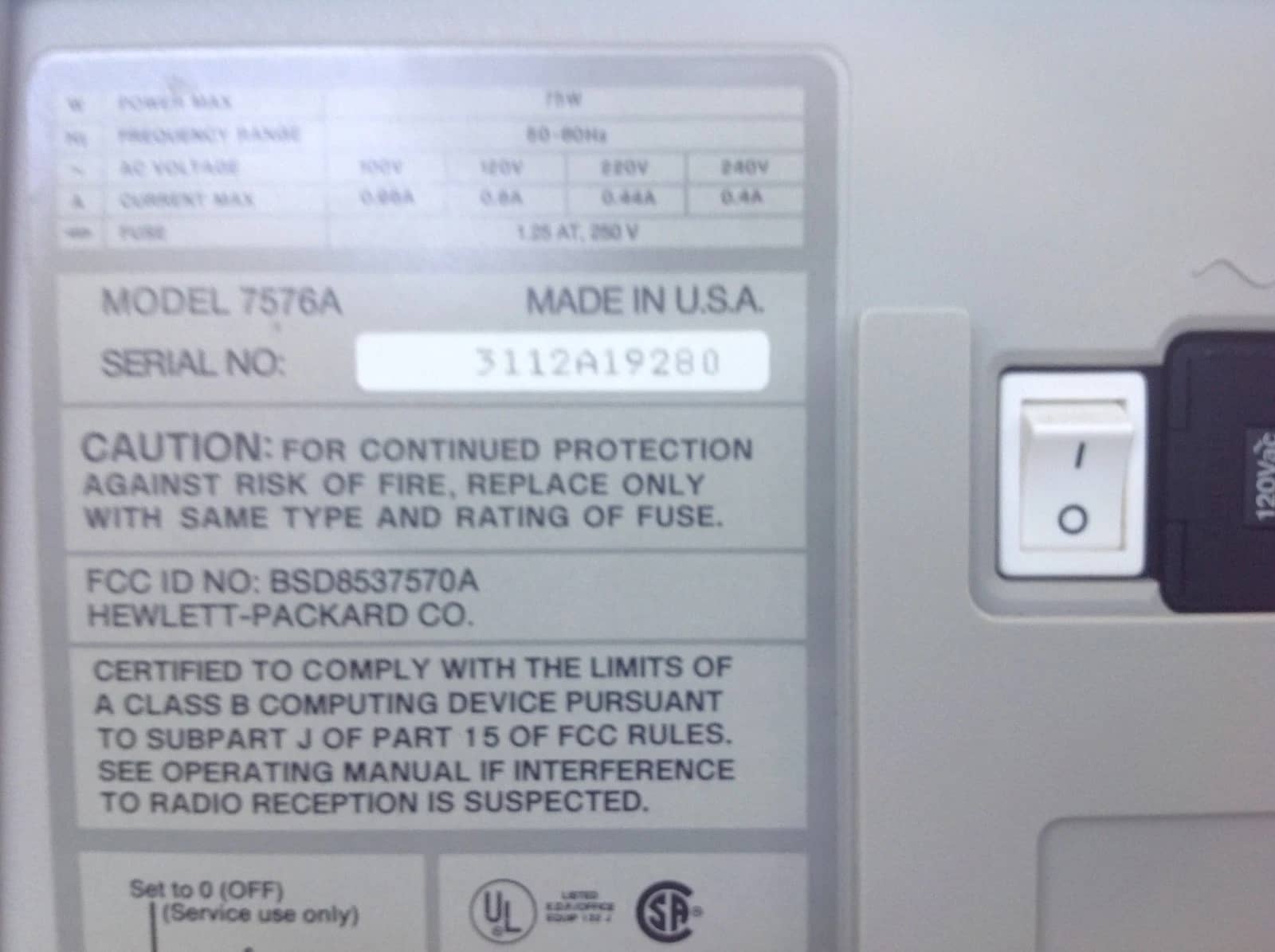 HP DRAFTPRO EXL Printers Used - Good