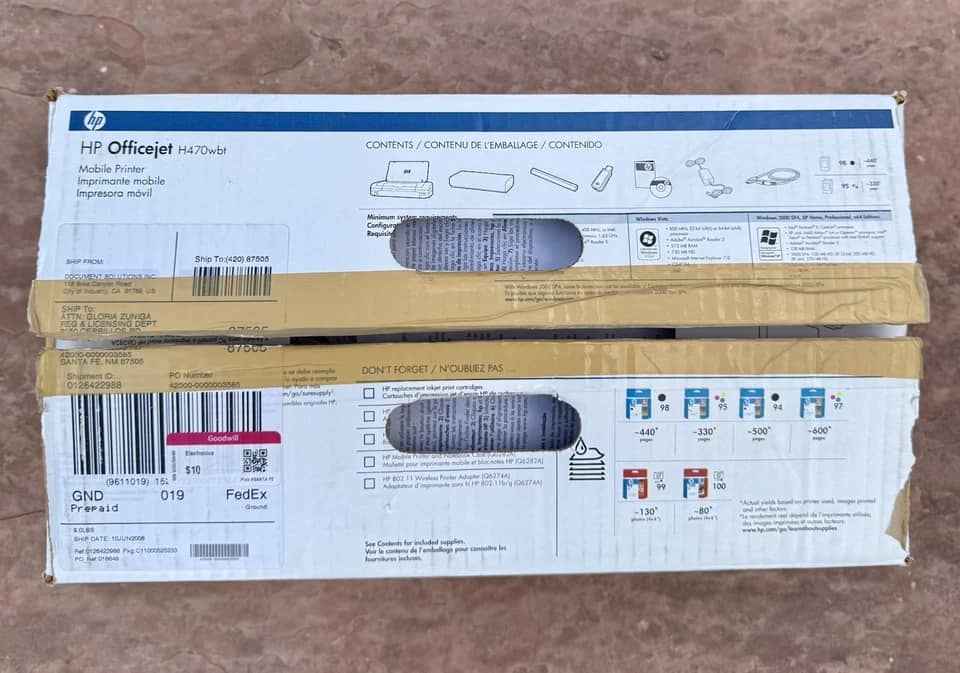 HP H470wbt Printers New