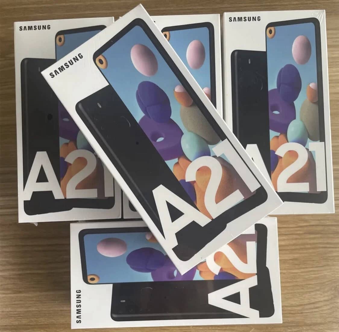 Samsung Galaxy A21 Cell Phones Black Locked 32GB Used - Good