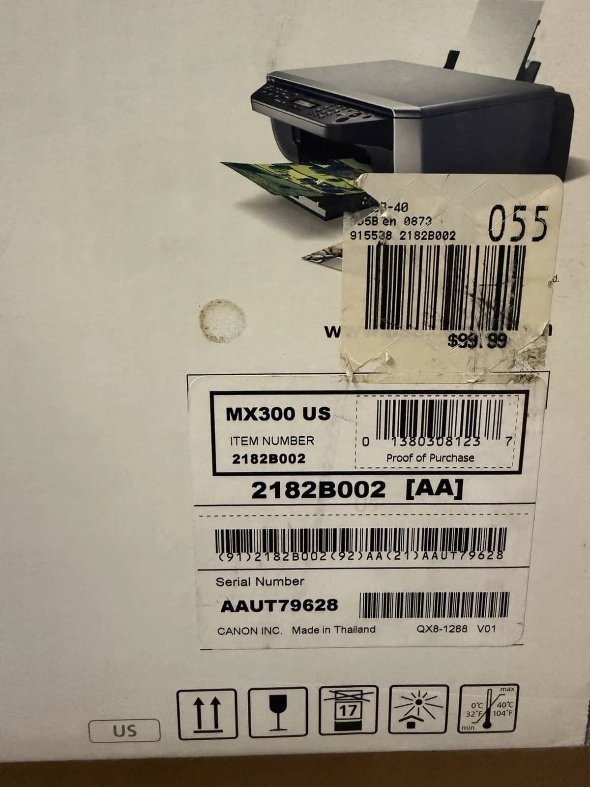 Canon Pixma MX300 Printers New