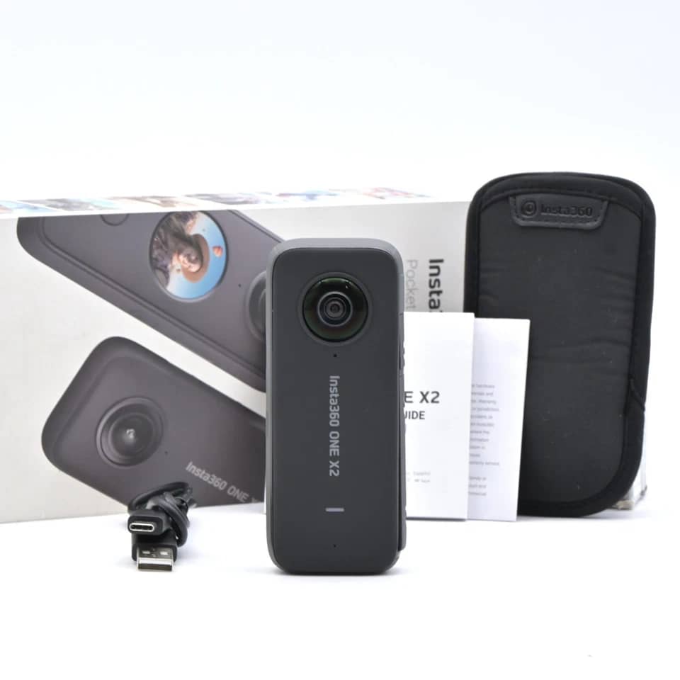 Insta360 one x2 Digital Cameras Black Used - Good Body Only