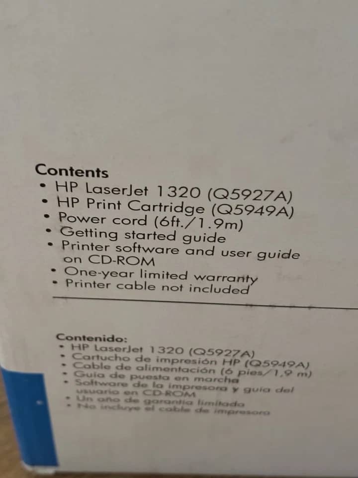 HP Laserjet 1320 Printers Refurbished - Excellent
