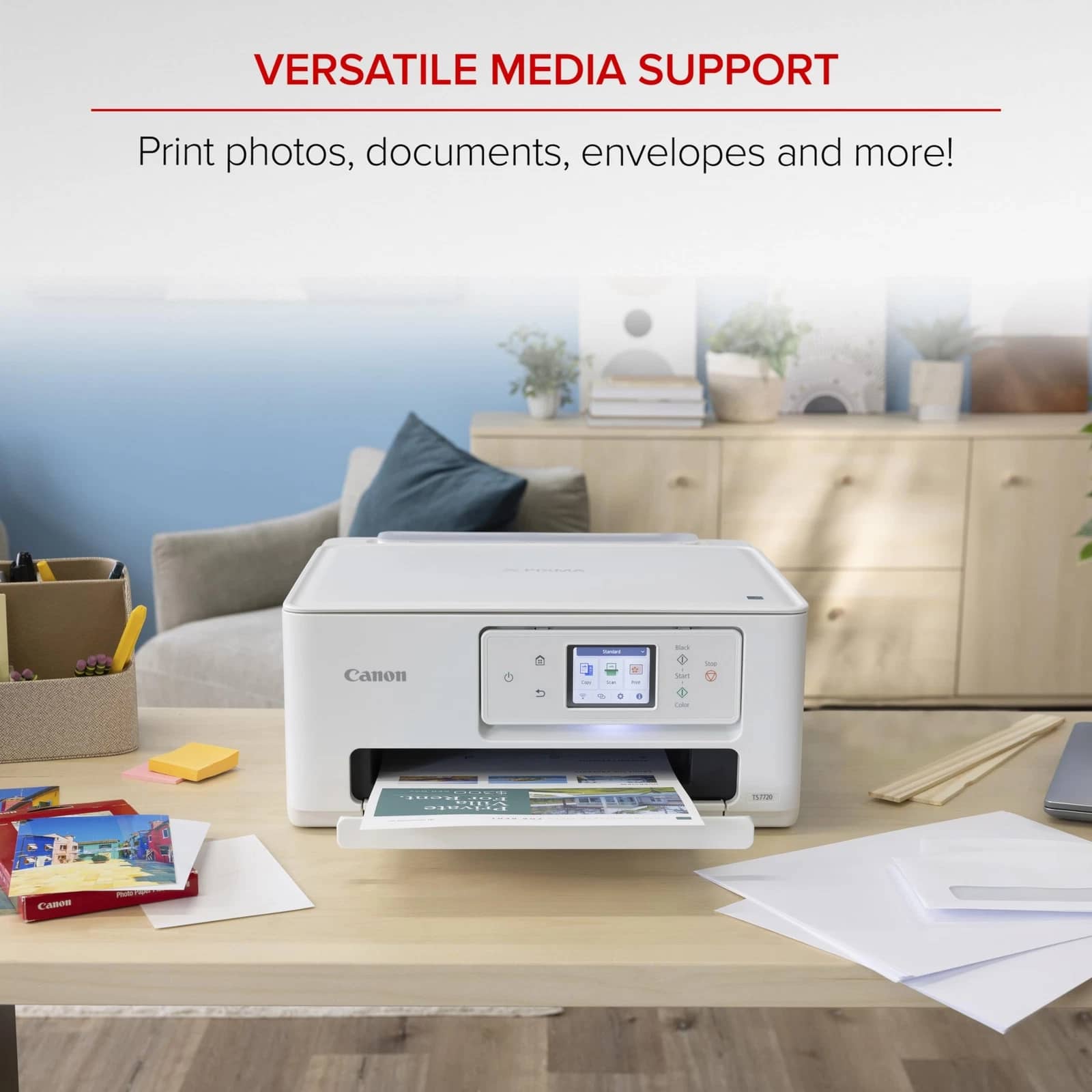 Canon PIXMA TS7720 Wireless Home Printers New