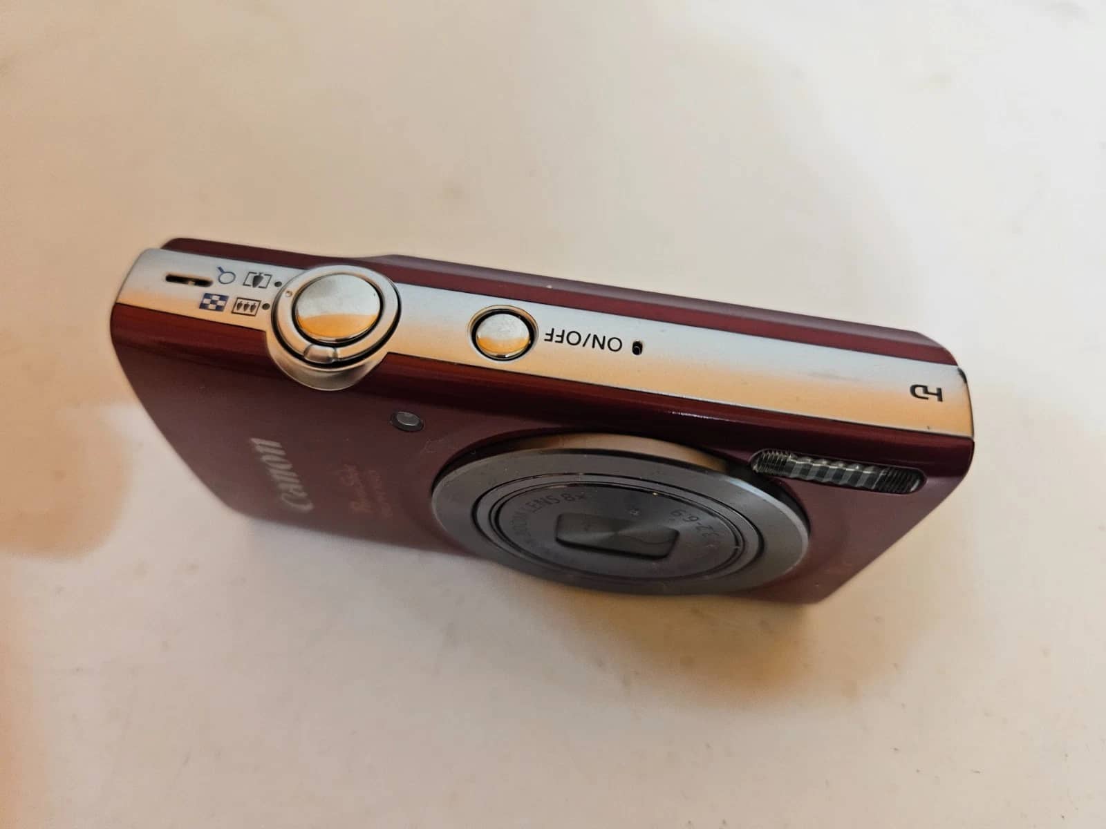 Canon PowerShot ELPH 160 Digital Cameras Red Used - Good Body Only
