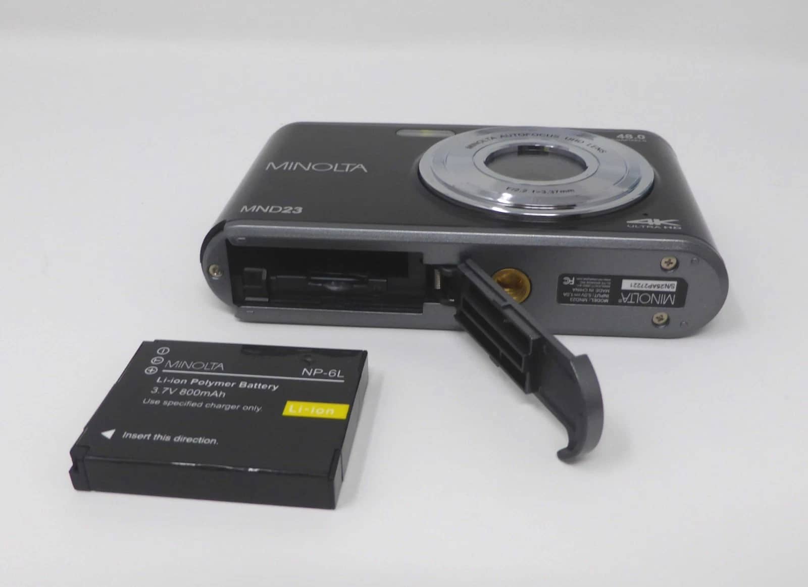 Minolta MND23 Digital Cameras Blue New Body Only