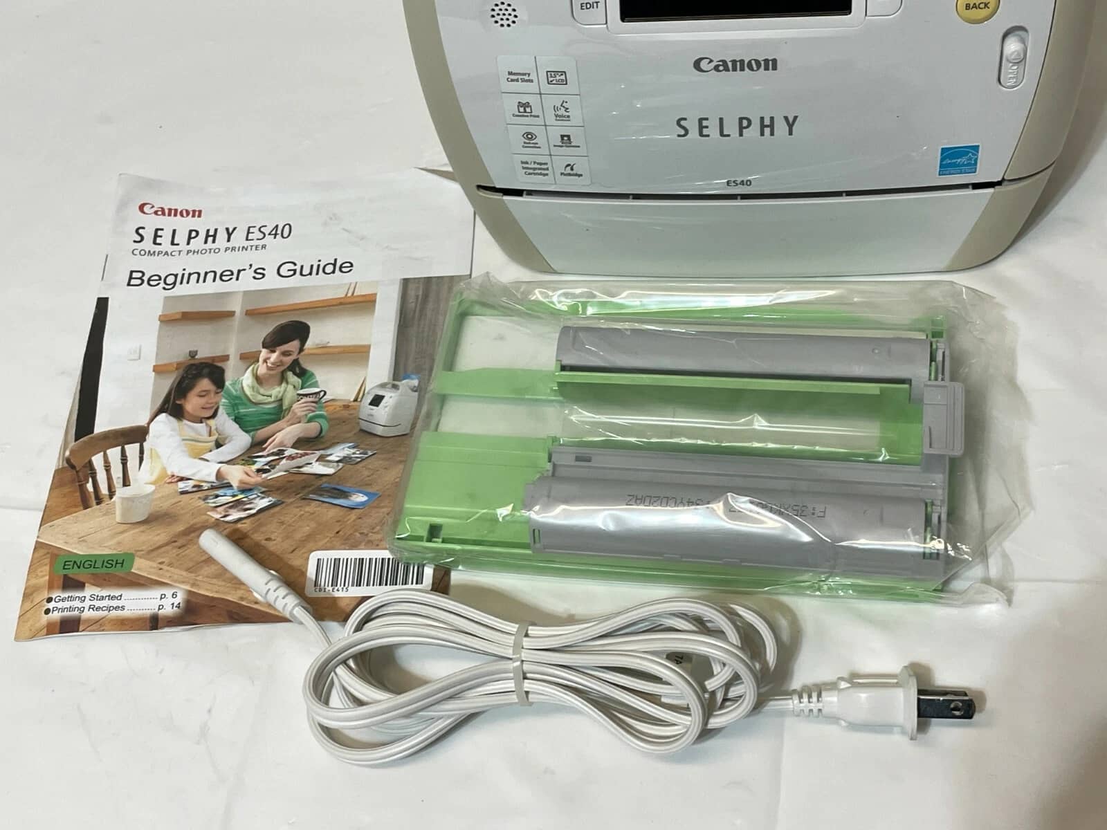 Canon SELPHY ES40 Printers New