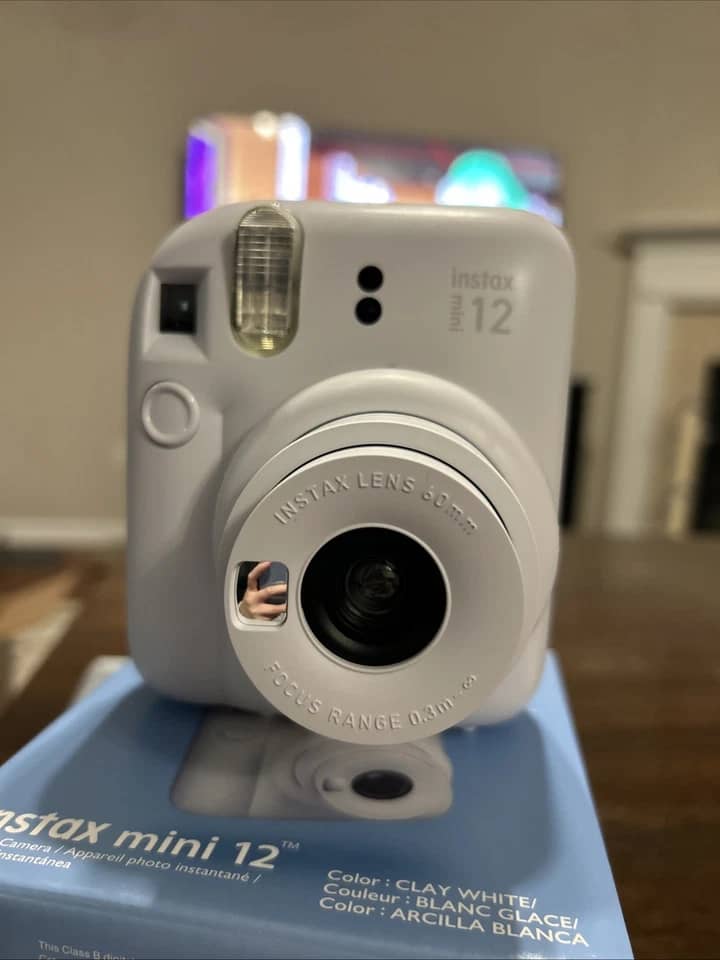 Fujifilm INSTAX mini 12 Digital Cameras Purple New Body Only