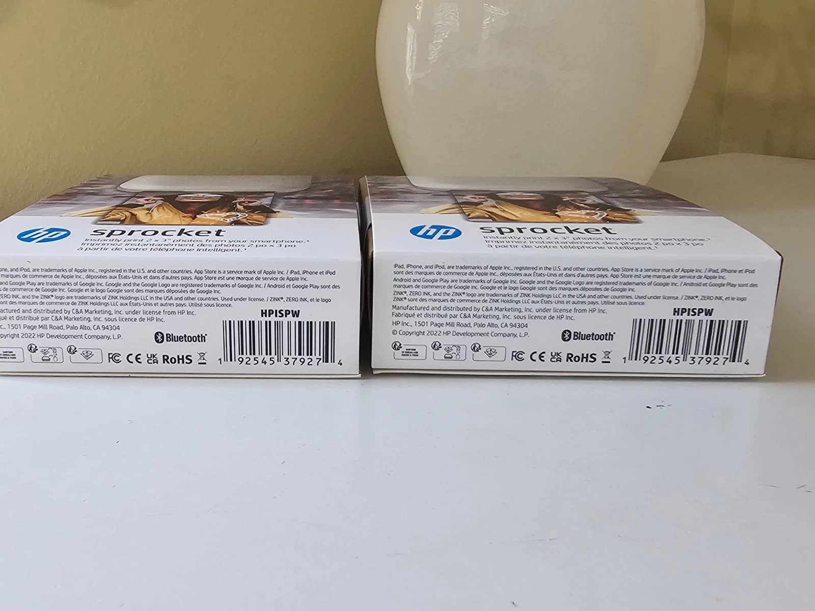HP Sprocket 200 Wireless Color Inkjet Printer HPISPW Printers New