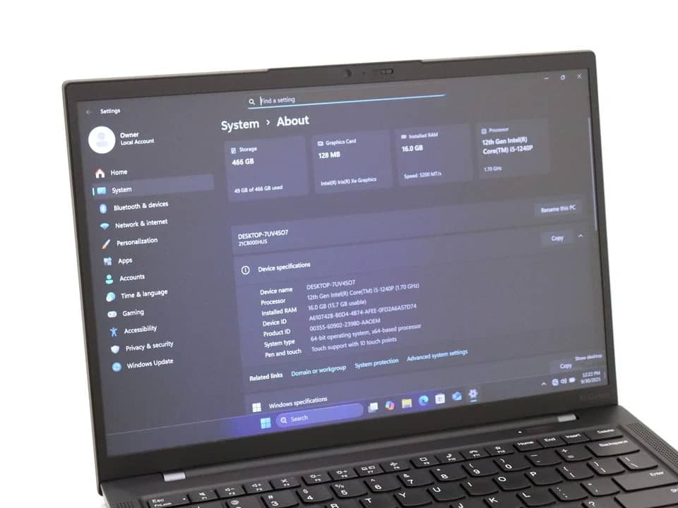 Lenovo ThinkPad X1 Carbon Gen 10 Computers