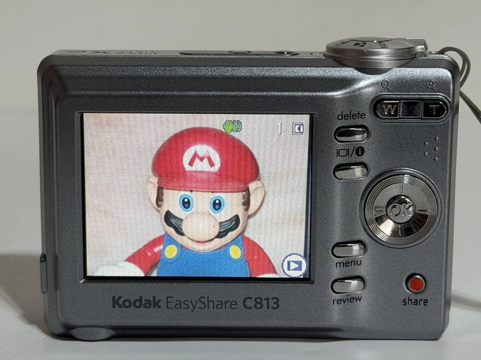 Kodak C813 Digital Cameras Gray Used - Like New Body Only