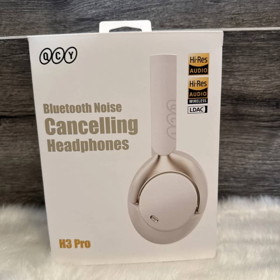 QCY H3 PRO Headphones & Earbuds White New