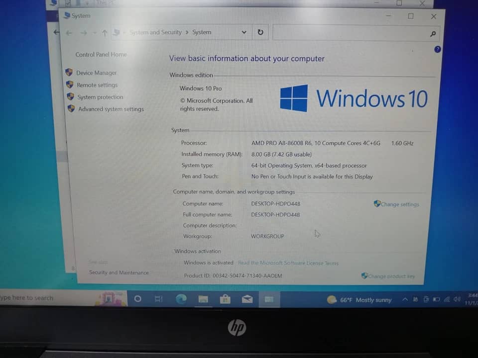 HP EliteBook 745 G3 Computers