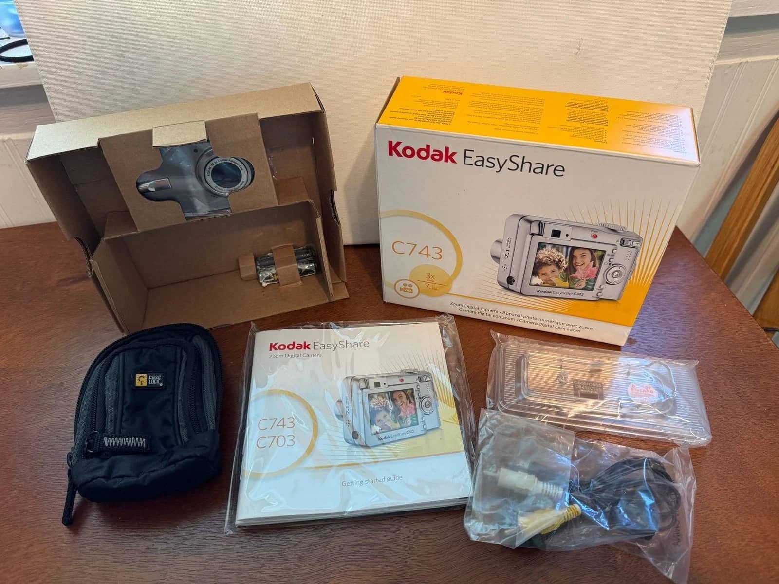 Kodak C743 Digital Cameras Gray Used - Good Body Only