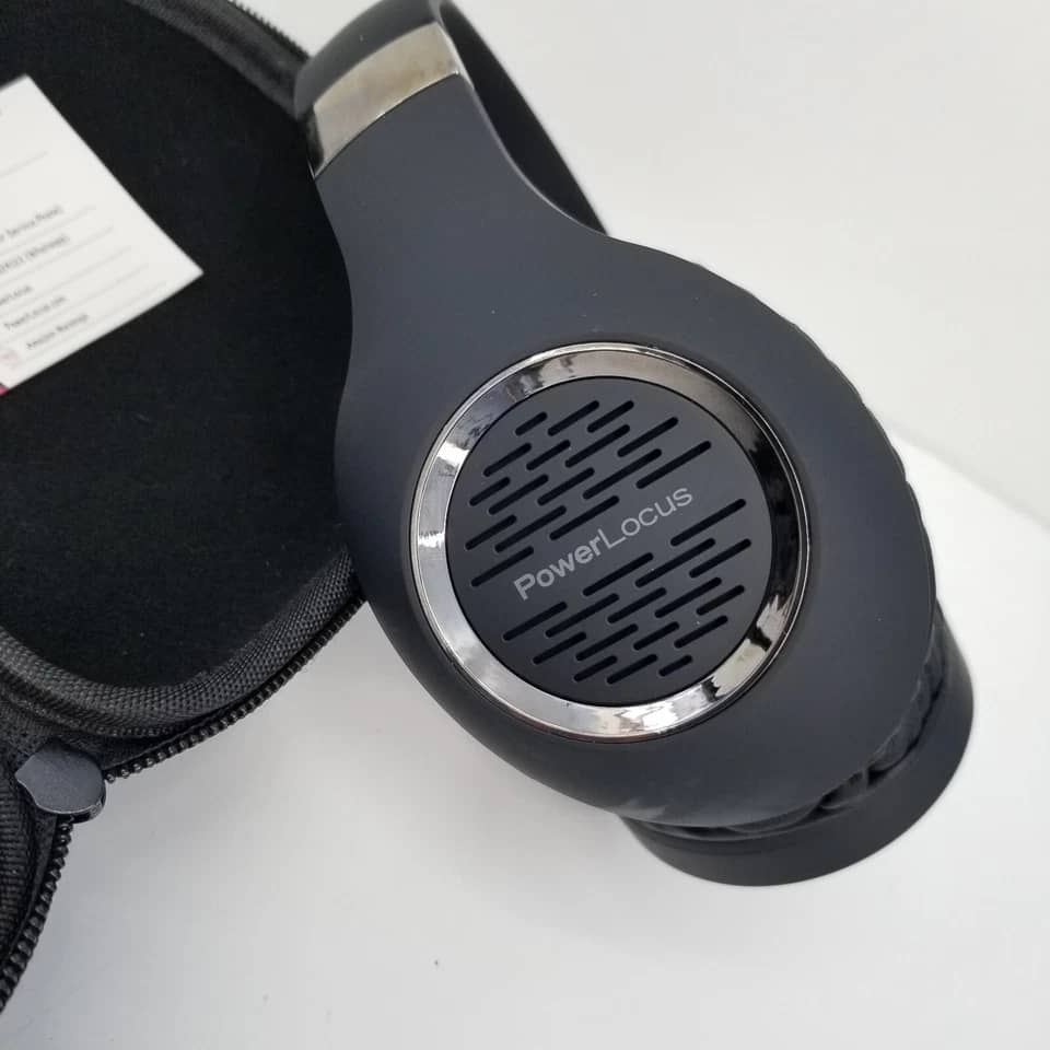 PowerLocus P4 Headphones & Earbuds Black New