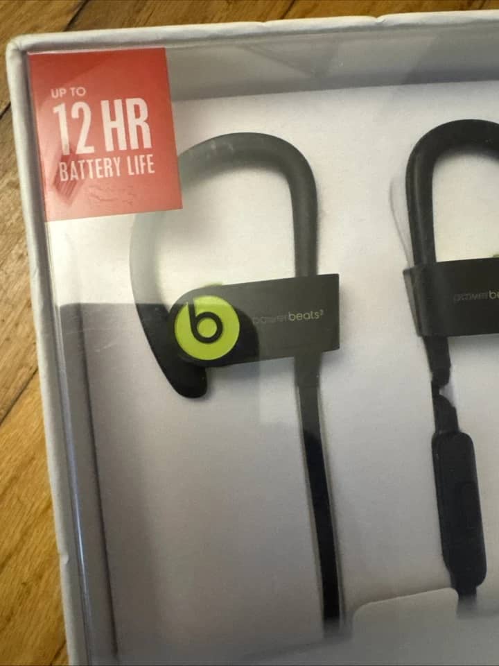 Beats Powerbeats3 Wireless Headphones & Earbuds Black New
