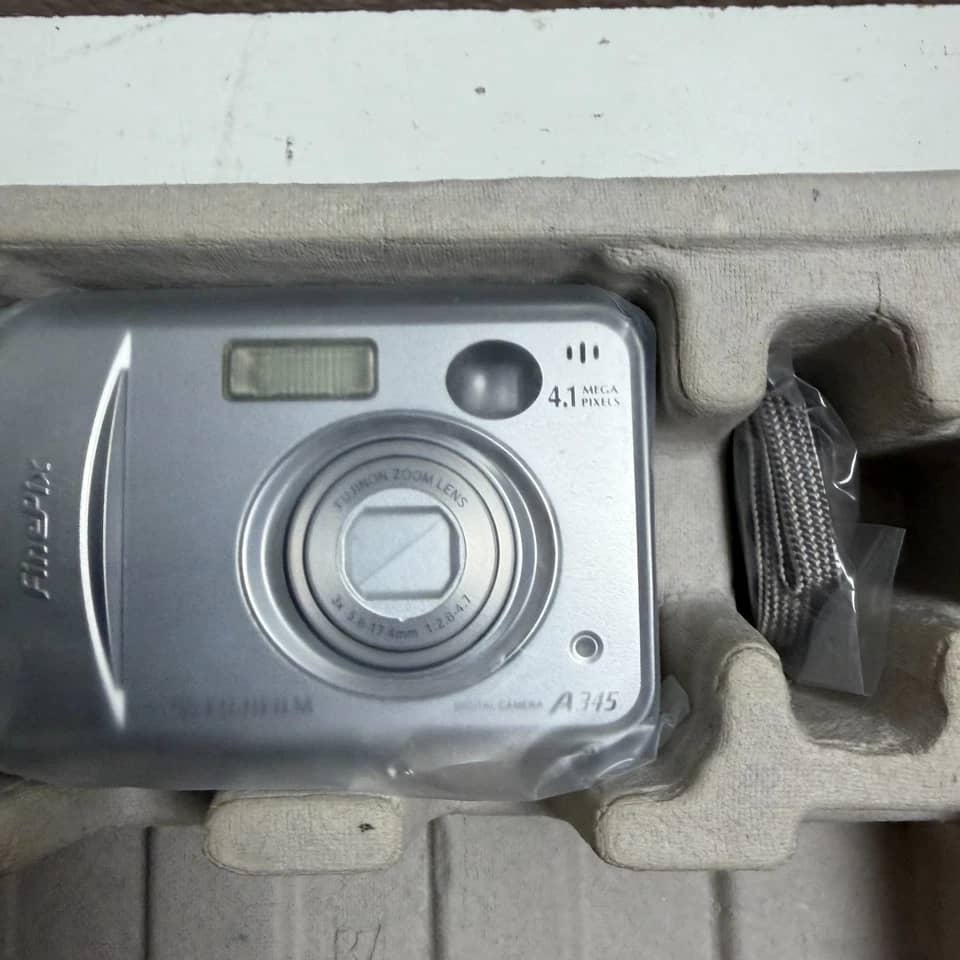 Fujifilm FinePix A345 Digital Cameras Silver Used - Good Body Only