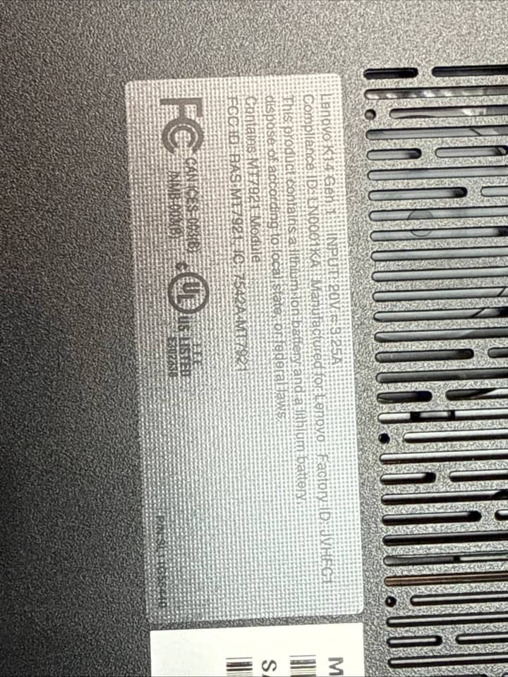 Lenovo ThinkPad K14 Gen 1 Computers