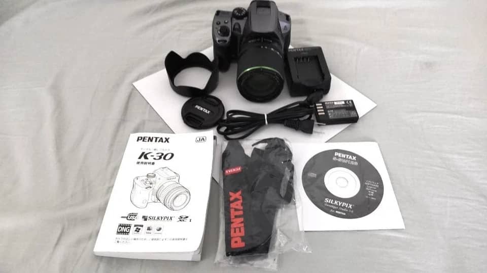 Pentax K-30 Digital Cameras White New w/ 18-55mm Kit
