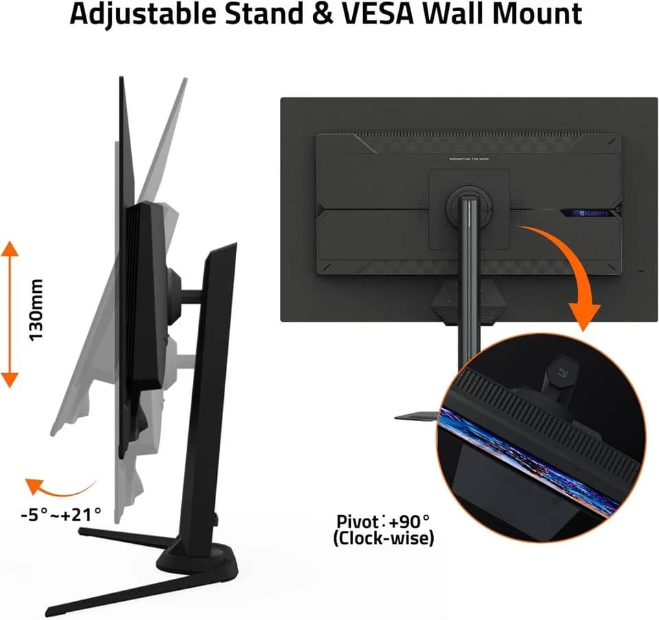 GIGABYTE M27UP SA Monitors New