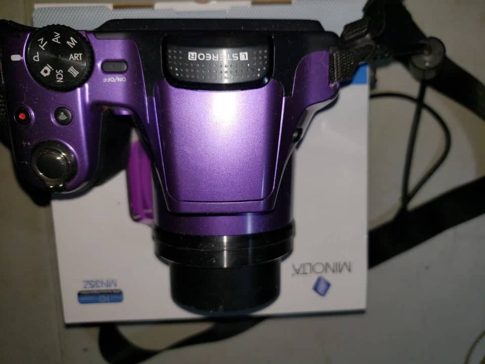 Minolta M35Z Digital Cameras Purple New Body Only