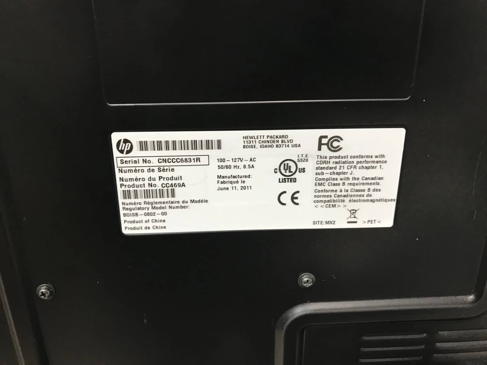 HP Color LaserJet CP3525n Printers Refurbished - Excellent
