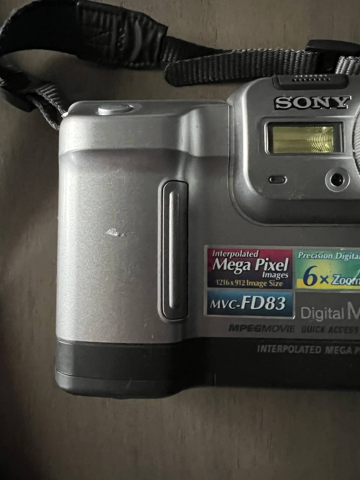 Sony MVC-FD83 Digital Cameras Silver Used - Good Body Only