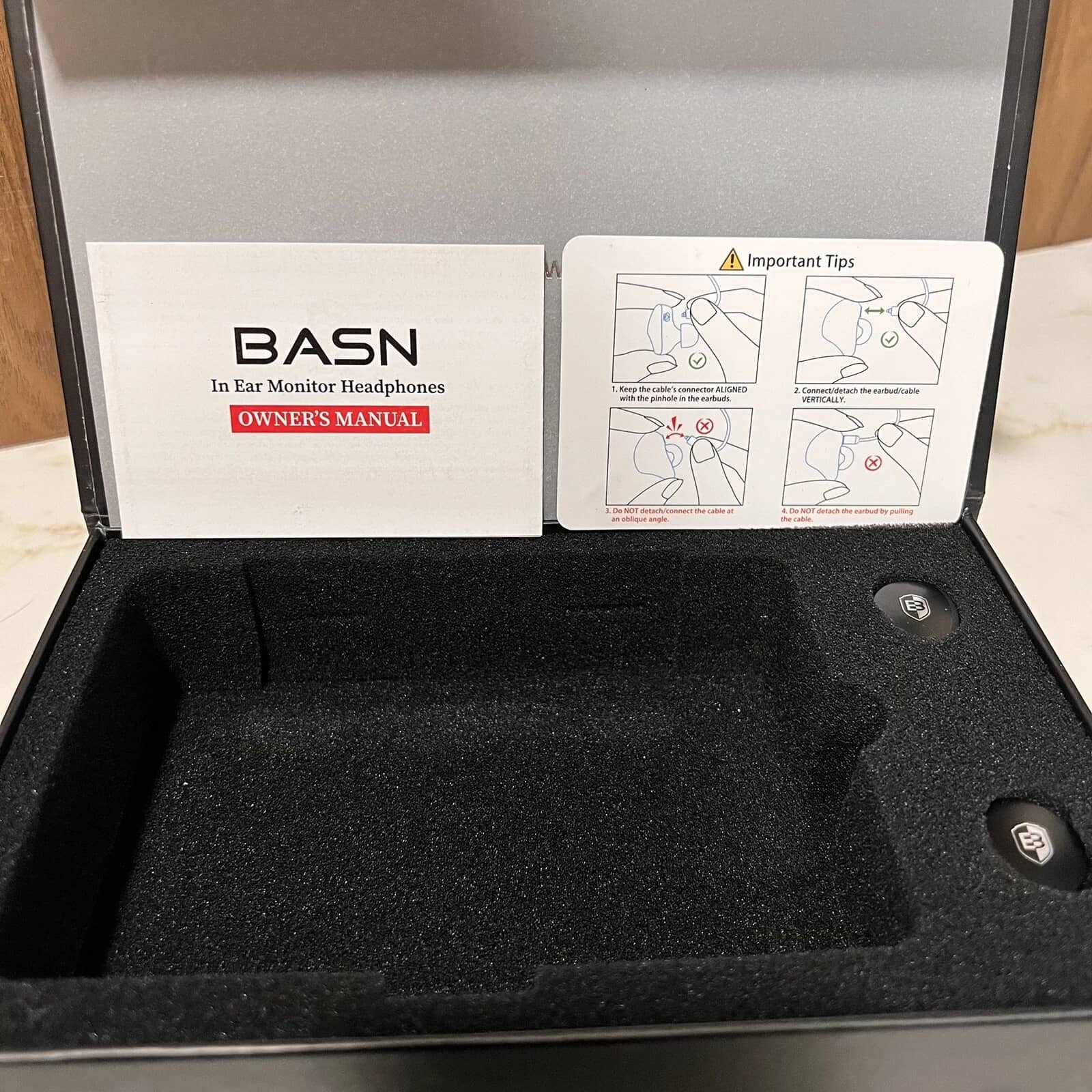BASN MTPro Headphones & Earbuds Purple New