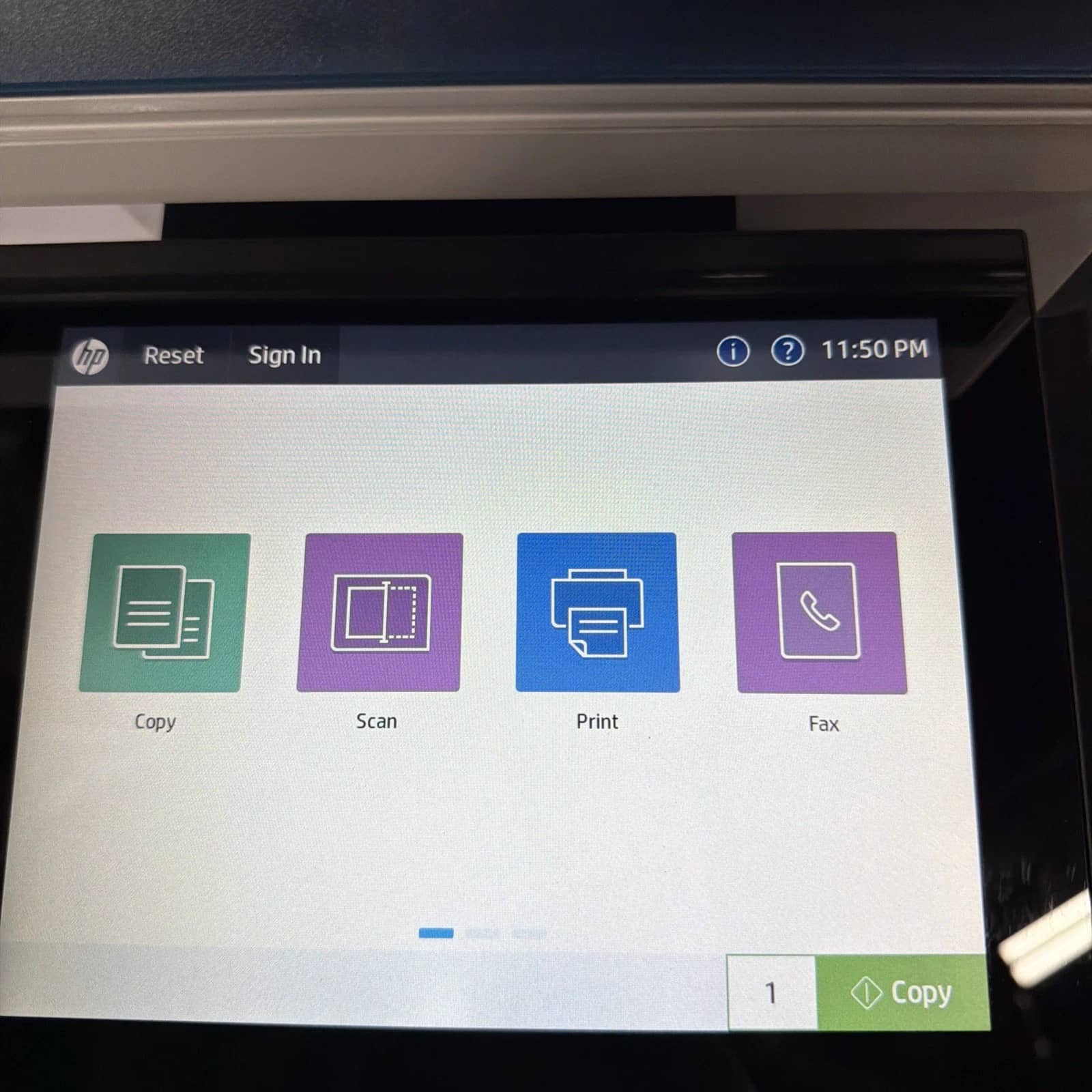 HP Color LaserJet Enterprise MFP 5800f Printers New