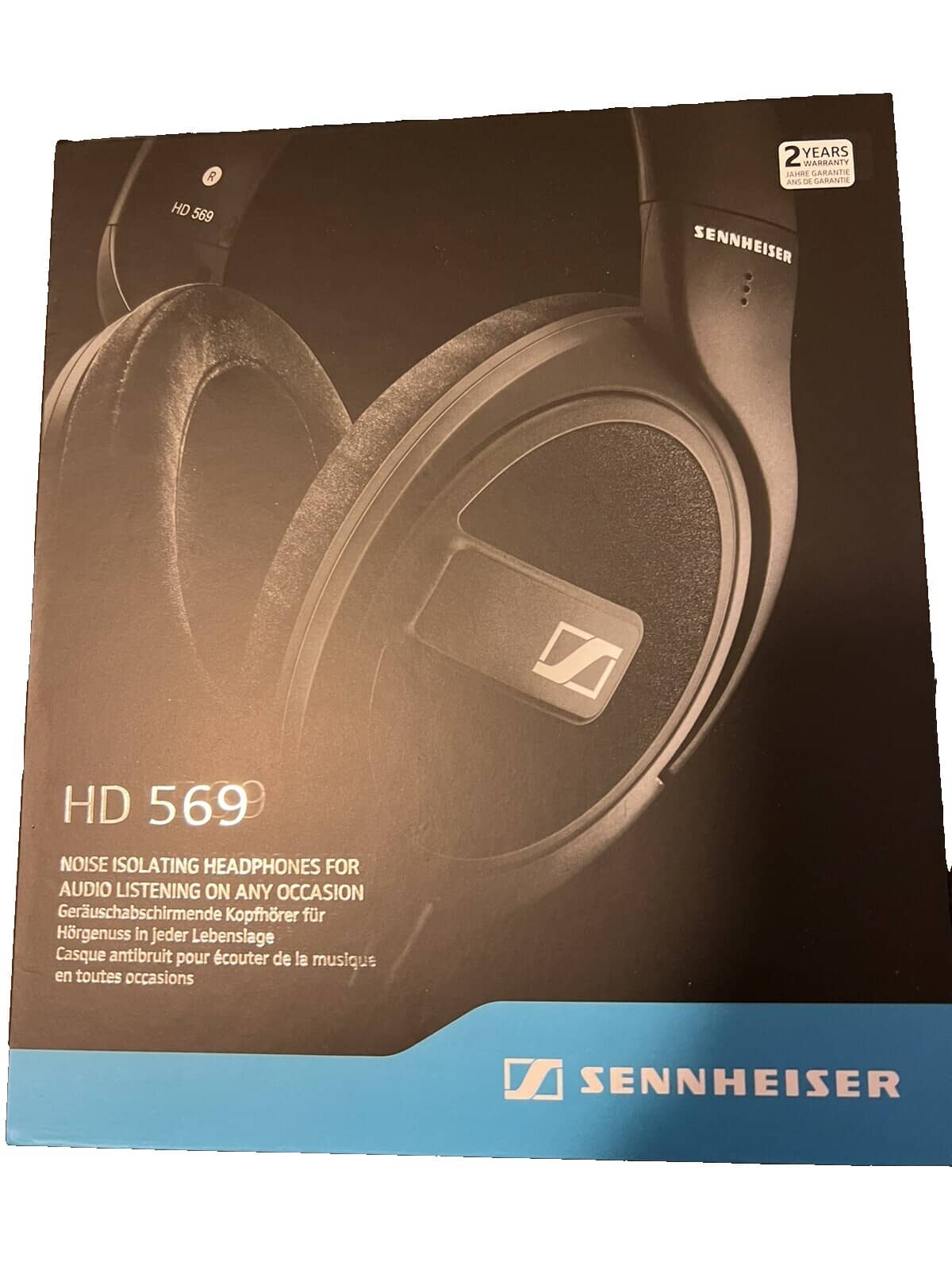 Sennheiser HD 450BT Headphones & Earbuds Black New