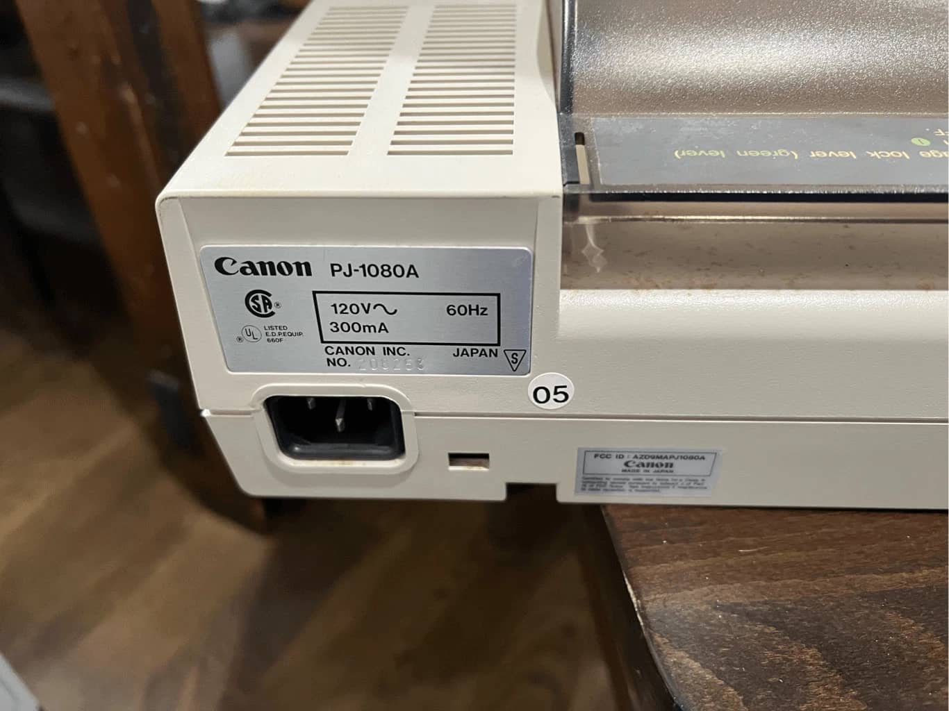 Canon Pj 1080a Printers Used - Good