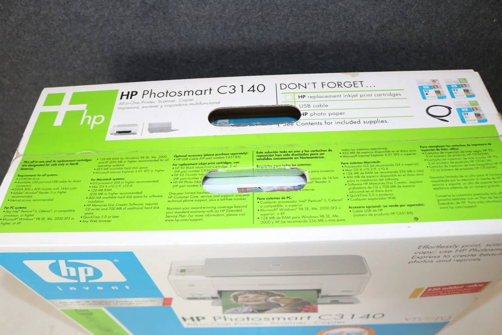 HP Photosmart C3140 Printers New