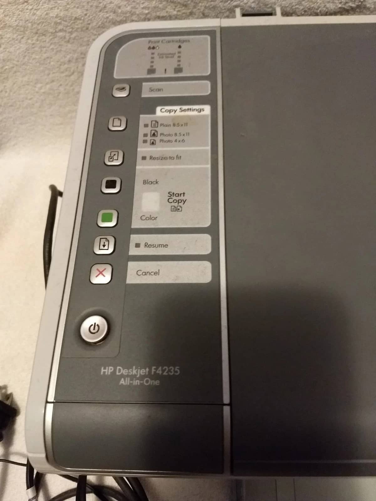 HP Deskjet F4235 Printers Used - Good