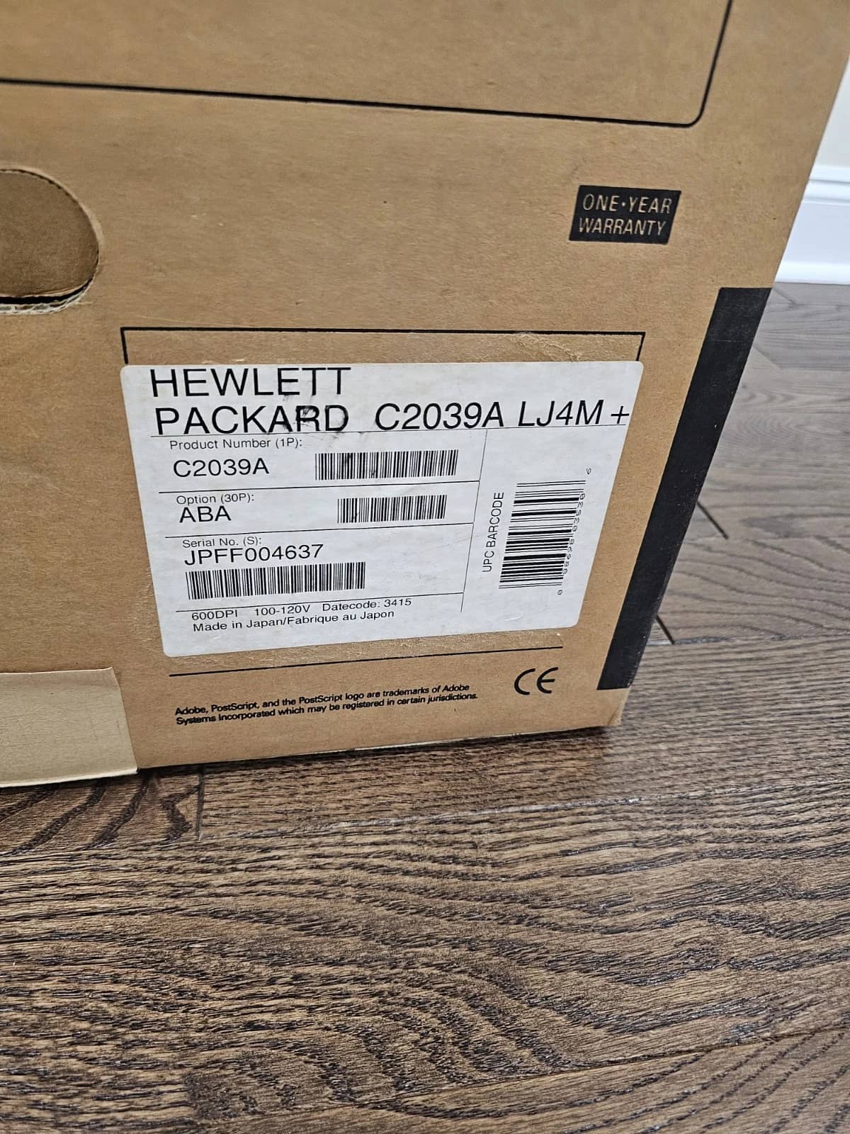 HP Laserjet 4M Plus Printers Used - Good