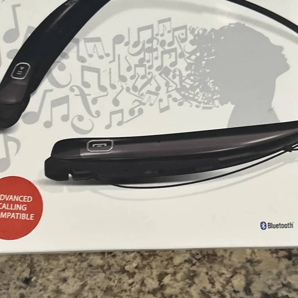 LG HBS-760 Headphones & Earbuds Black Used - Good