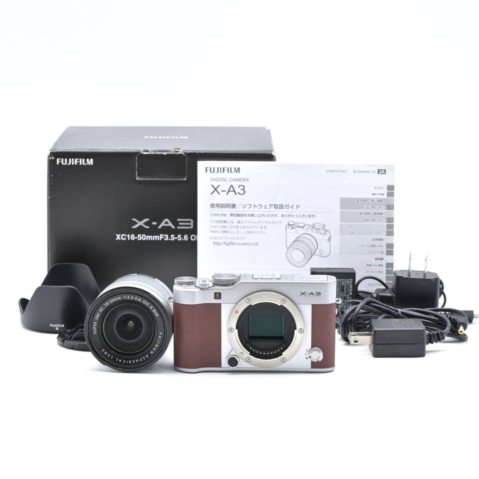Fujifilm X-A3 Digital Cameras Silver Used - Good Body Only