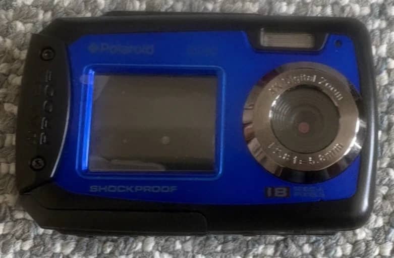 Polaroid IE 090 Digital Cameras Blue Used - Good Body Only