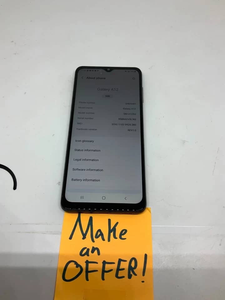 Samsung Galaxy A12 Cell Phones