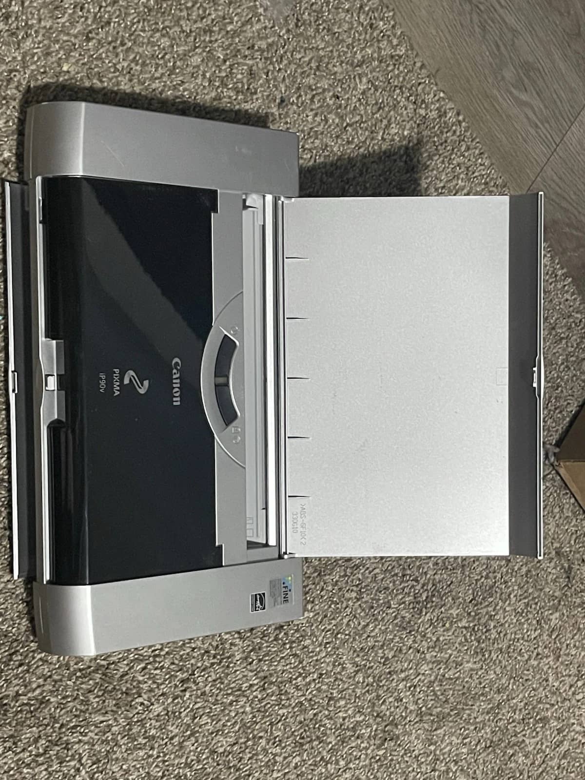 Canon Pixma iP90v K10249 Portable Color Laptop Pri Printers Used - Good